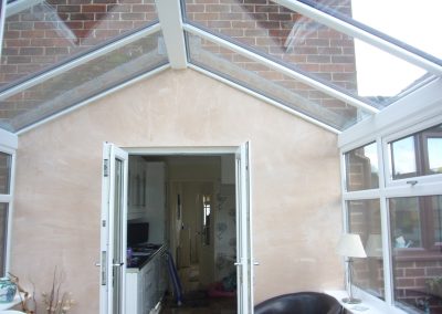 Glass Roof Conservatory in Cheshire