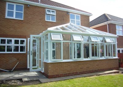 Glass Roof Conservatory in Warrington