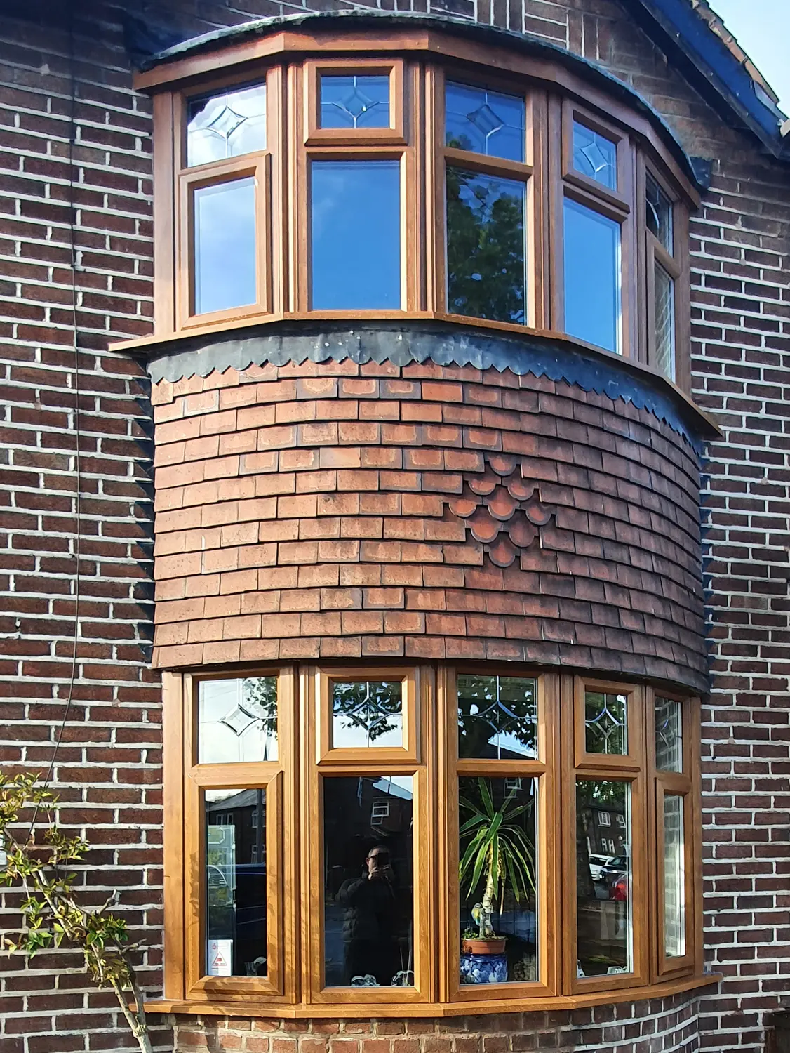 UPVC Bow Windows in Kingsway North, Latchford, Cheshire UPVC Bow Windows in Kingsway North, Latchford, Cheshire